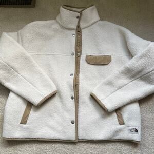 The North Face fleece jacket sz M